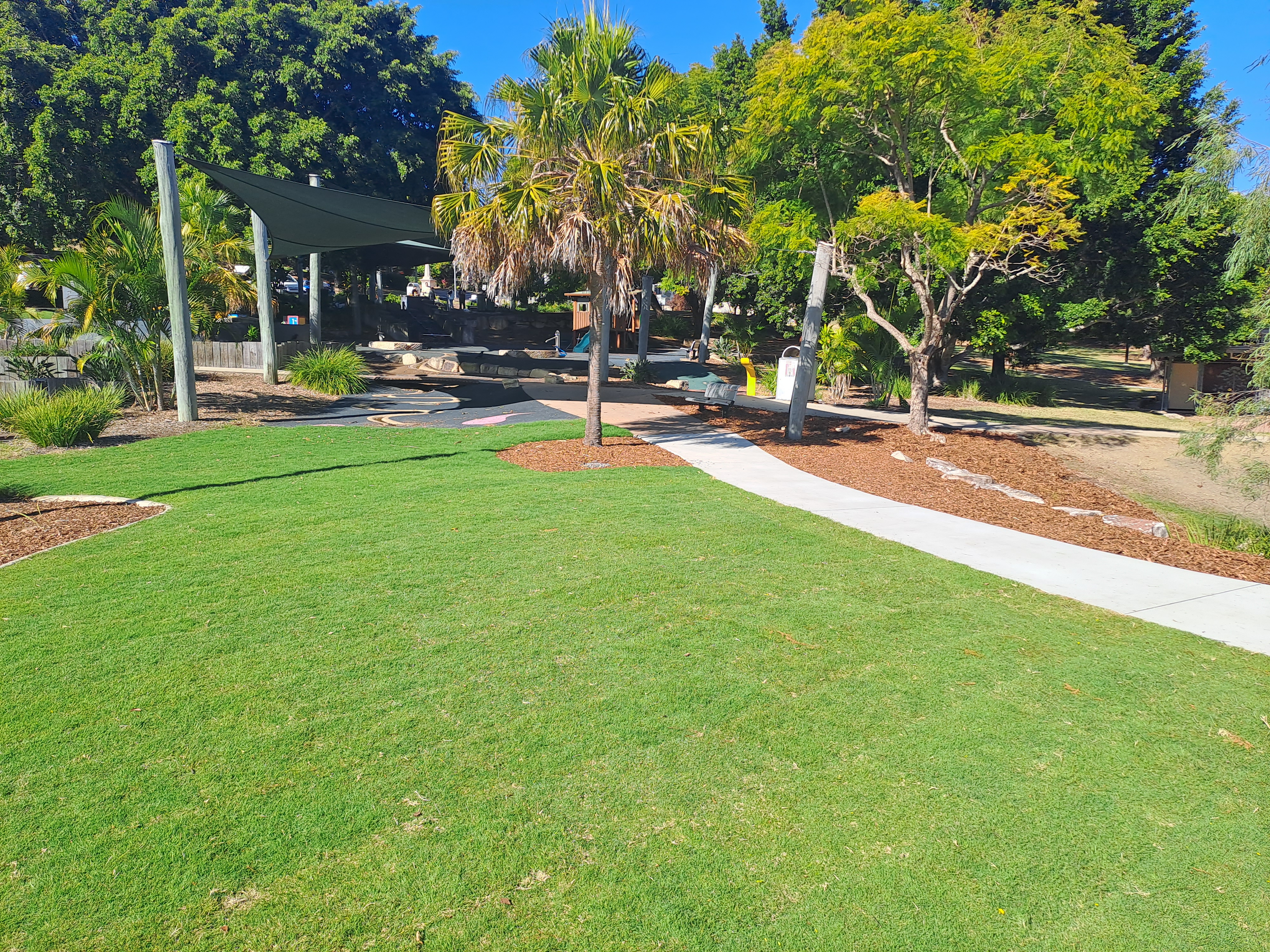 A range of Park and playground elements